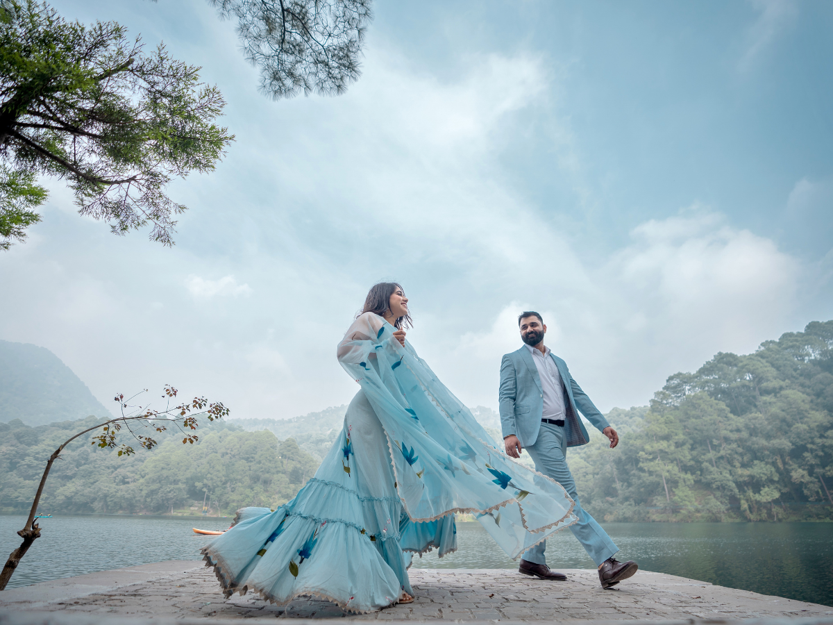 The Magic of a Wedding Photoshoot: Tanisha & Sushant’s Love Story