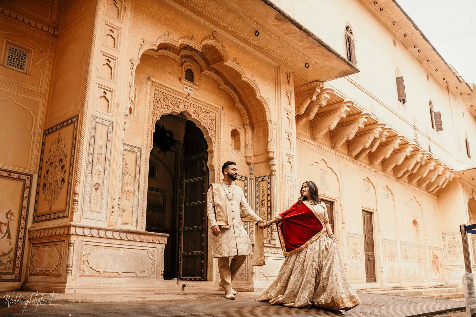Royal ethnic couple photoshoot
